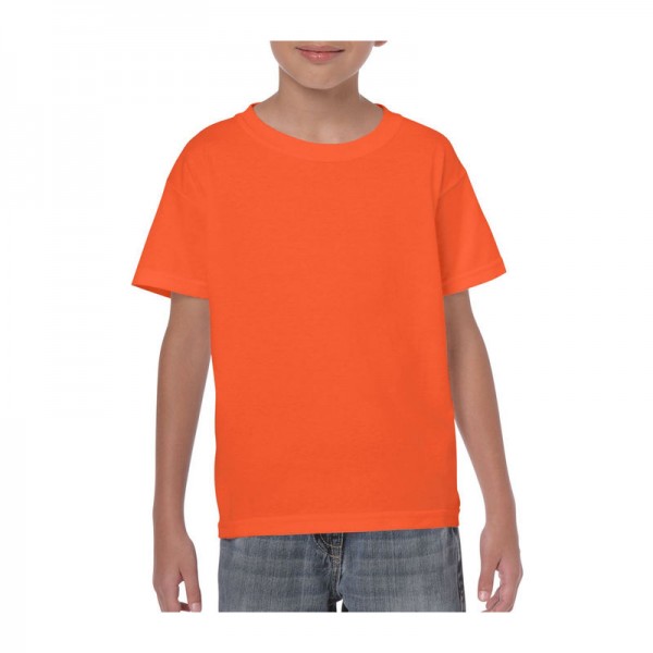 HEAVY COTTON YOUTH T-SHIRT S Orange