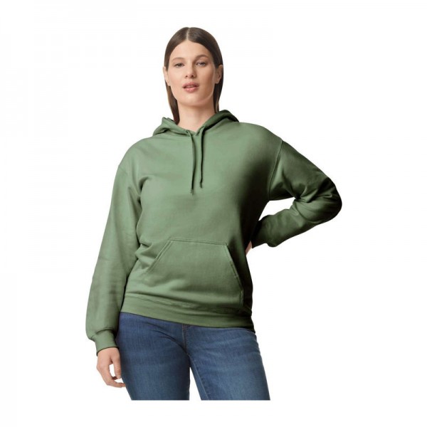 Softstyle® Midweight Fleece Adult Hoodie M Military Green