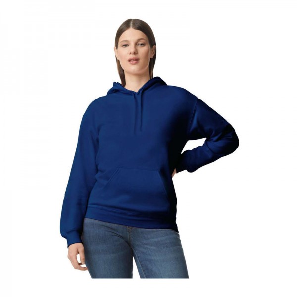 Softstyle® Midweight Fleece Adult Hoodie S Navy