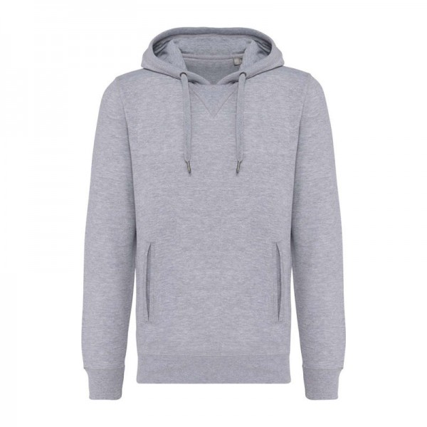 Unisex Eco-Friendly French Terry Hoodie S Oxford Grey