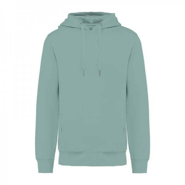 Unisex Eco-Friendly French Terry Hoodie XL Sage Green