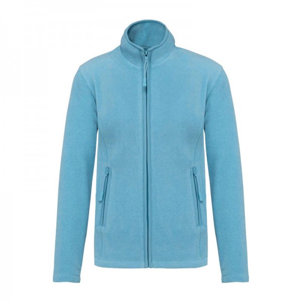 MAUREEN - LADIES' FULL ZIP MICROFLEECE JACKET 4XL Cloudy Blue Heather