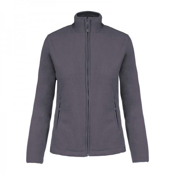 MAUREEN - LADIES' FULL ZIP MICROFLEECE JACKET XS Convoy Grey