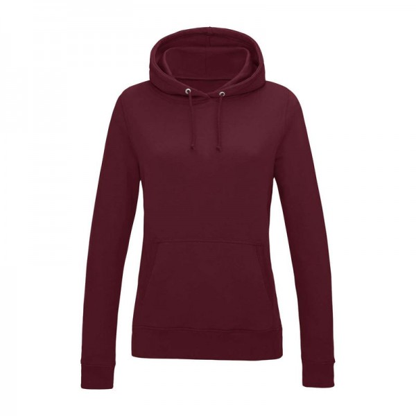 WOMEN'S COLLEGE HOODIE 2XL Burgundy