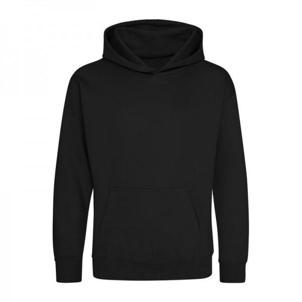 KIDS HOODIE 7/8 Black Smoke