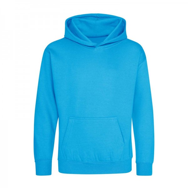 KIDS HOODIE 1/2 Hawaiian Blue