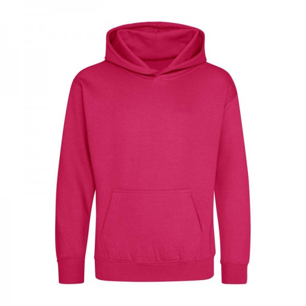 KIDS HOODIE 3/4 Hot Pink