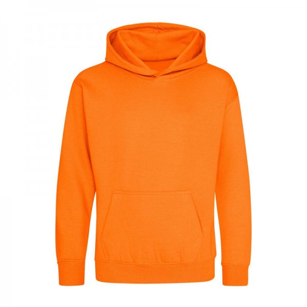 KIDS HOODIE 1/2 Orange Crush