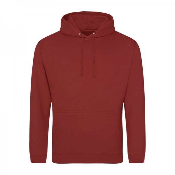 COLLEGE HOODIE XL Brick