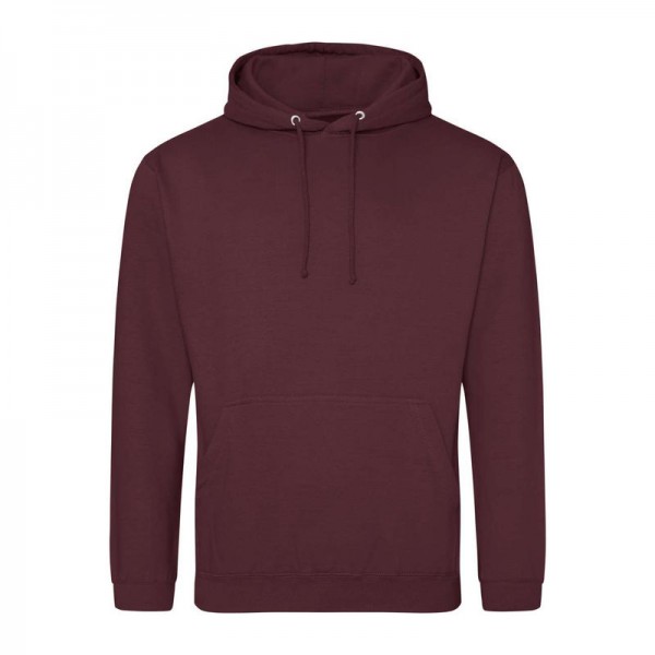 COLLEGE HOODIE S Burgundy