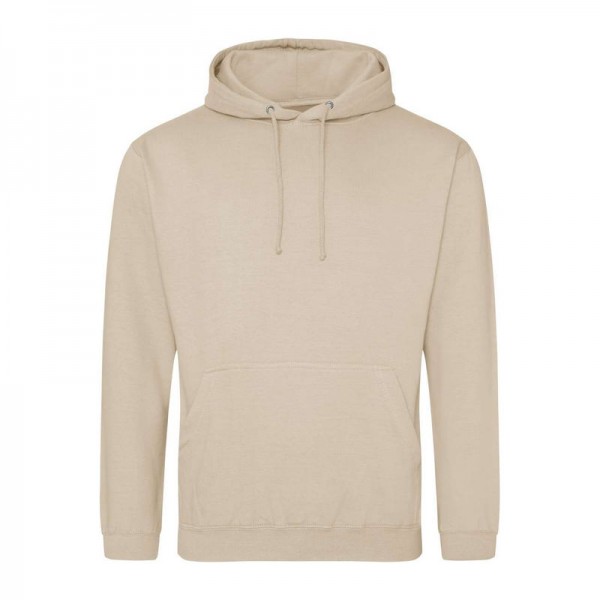 COLLEGE HOODIE L Nude