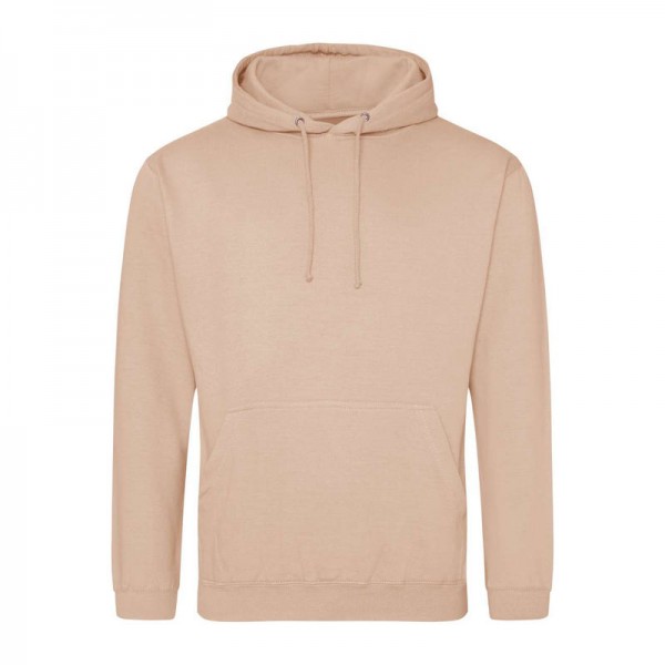 COLLEGE HOODIE M Peach Perfect
