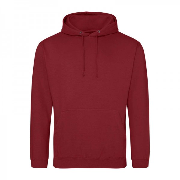 COLLEGE HOODIE XS Red Hot Chilli