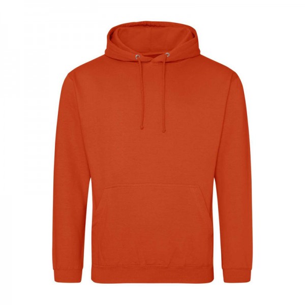 COLLEGE HOODIE XS Sunset Orange