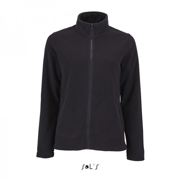SOL'S NORMAN WOMEN - PLAIN FLEECE JACKET XL Black