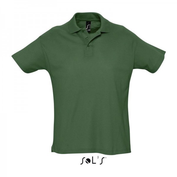 SOL'S SUMMER II MEN POLO SHIRT M Golf Green