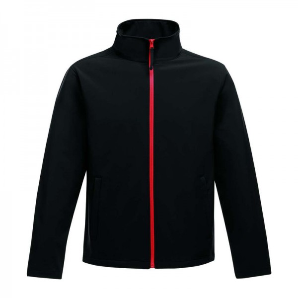 Ablaze Men'S Printable Softshell M Black/Classic Red