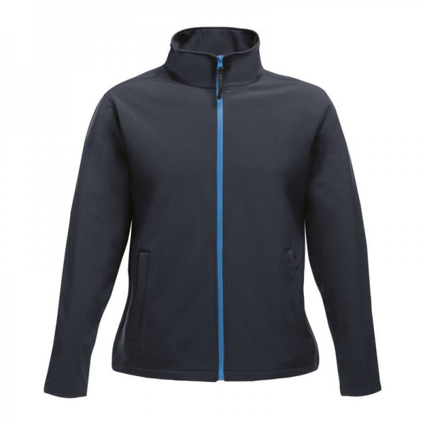 Ablaze Women'S Printable Softshell XL Navy/French Blue