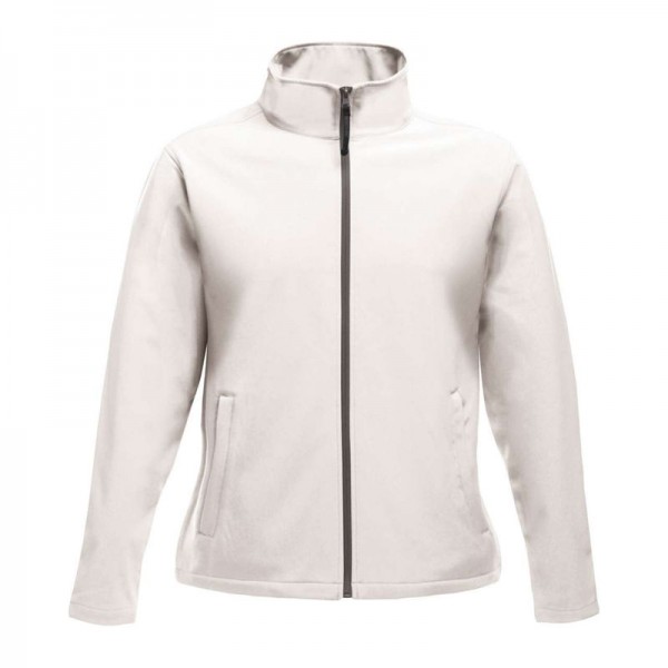 Ablaze Women'S Printable Softshell S White/Light Steel
