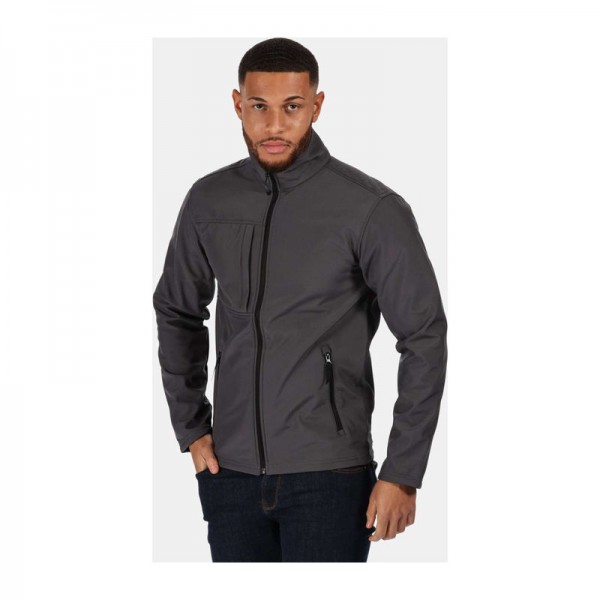 Men'S Octagon Ii Printable Membrane Softshell 2XL Seal Grey/Black