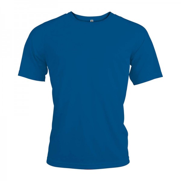 MEN'S SHORT-SLEEVED SPORTS T-SHIRT S Sporty Royal Blue