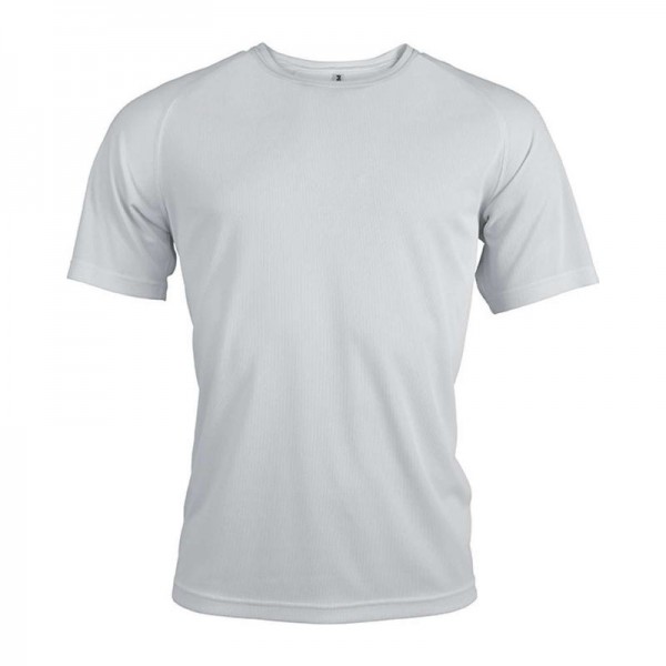 MEN'S SHORT-SLEEVED SPORTS T-SHIRT XS Arctic White