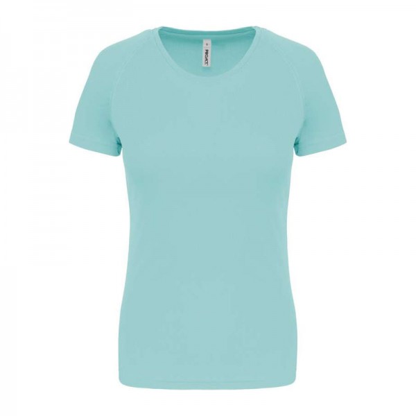 LADIES' SHORT-SLEEVED SPORTS T-SHIRT L Ice Mint