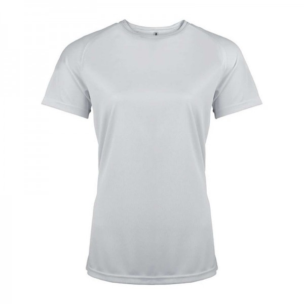 LADIES' SHORT-SLEEVED SPORTS T-SHIRT M Arctic White