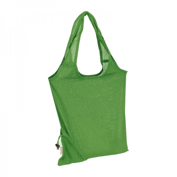 Sacoșă bumbac Modena, 118 g/m² 37 x 0,3 x 37 cm Verde