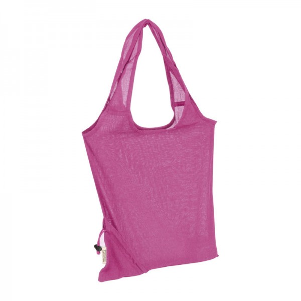 Sacoșă bumbac Modena, 118 g/m² 37 x 0,3 x 37 cm Roz