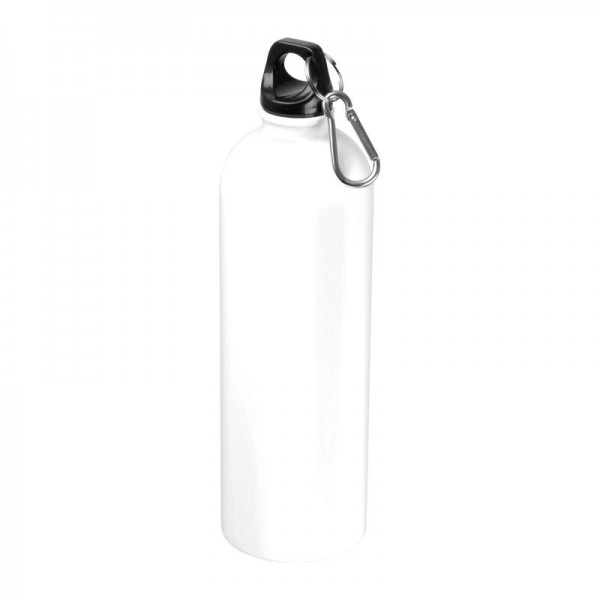 Sticlă de băut din oțel inoxidabil Ostrov, 700 ml ø 7,2 x 25 cm Alb