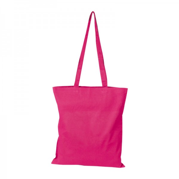 Sacoșă bumbac Coppenhagen (140 g/m²) 38 × 0,3 × 42 cm Roz