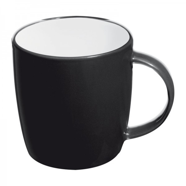 Cană ceramică Martinez 300 ml ø 9 × 8,5 cm Negru
