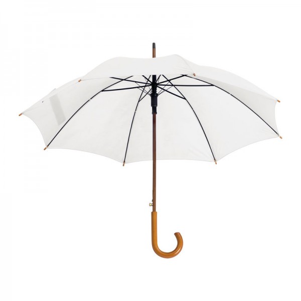 Umbrelă automată Nancy ø 105 × 88 cm Alb