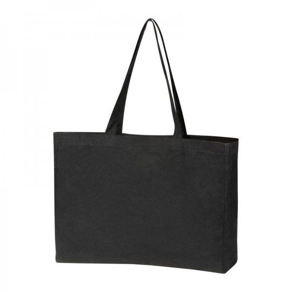 Sacoșă bumbac Bari, 270 g/m² 57 × 9 × 36,5 Negru