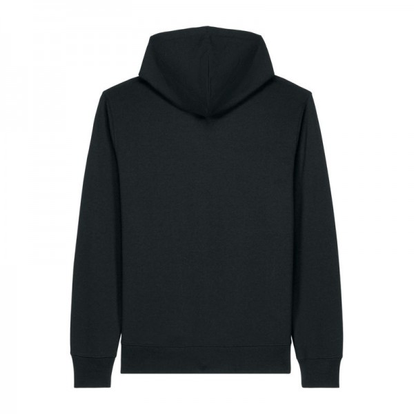 The Astor unisex zip-through hoodie S Black