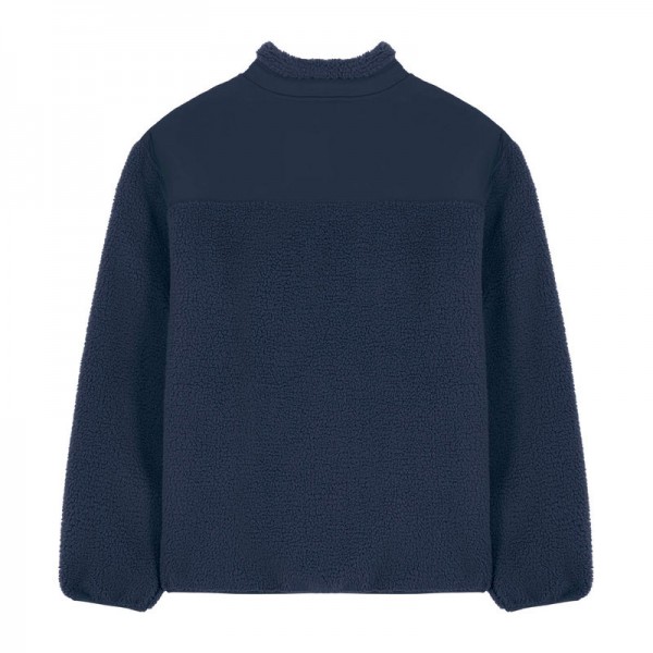 Brooker unisex relaxed fit sherpa jacket L French Navy