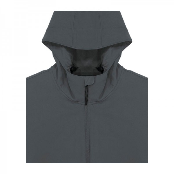 Stella Discoverer womens Hooded softshell XS Anthracite