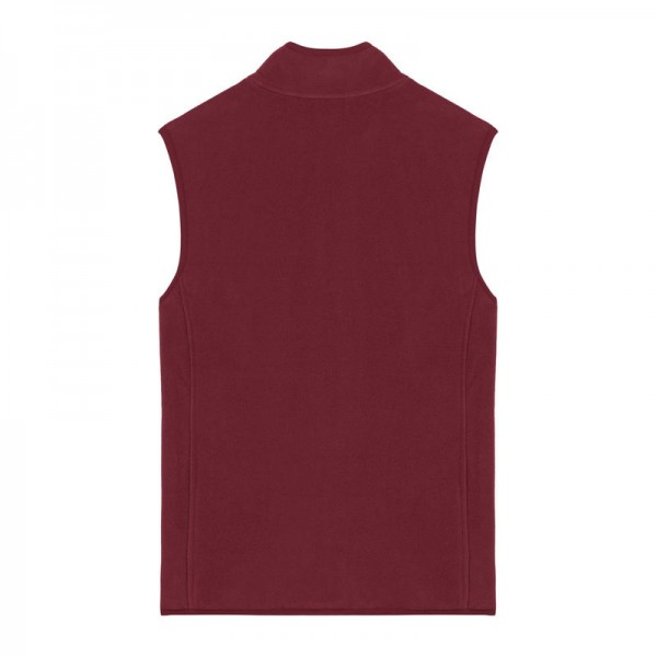 Stella Quester women's sleeveless fleece jacket M Burgundy