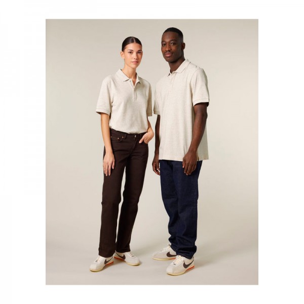 Prepster 2.0 unisex polo 2XL Eco Heather