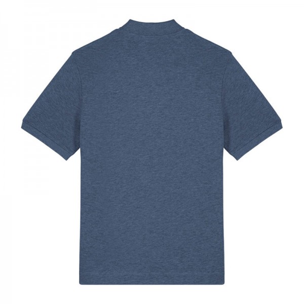 Prepster 2.0 unisex polo M Dark Heather Blue