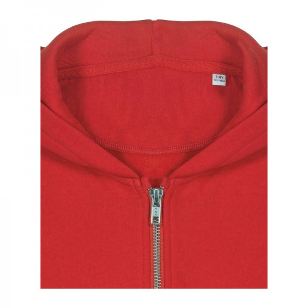 Mini Cultivator 2.0 kids' zip-thru hoodie 12-13/152-158cm Red