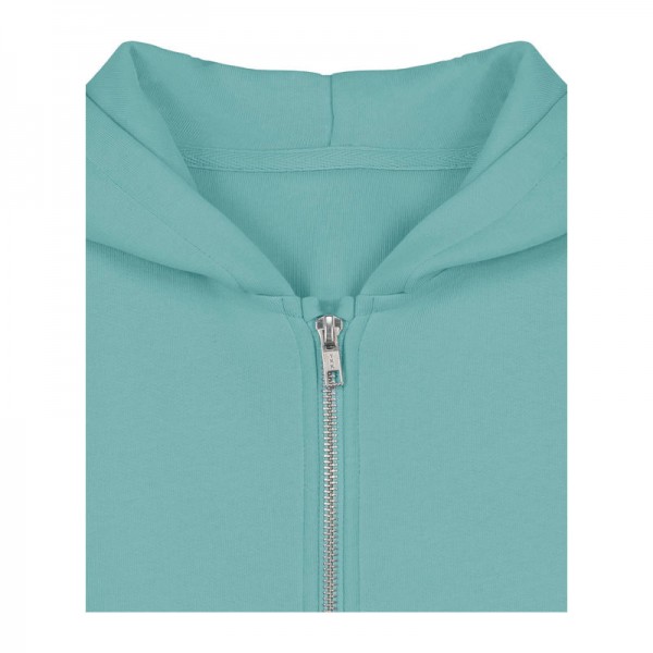 Mini Cultivator 2.0 kids' zip-thru hoodie 12-13/152-158cm Teal Monstera