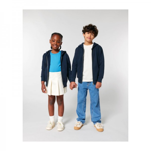 Mini Cultivator 2.0 kids' zip-thru hoodie 9-11/134-146cm French Navy