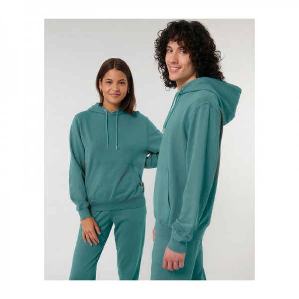 Archer Vintage unisex medium fit hoodie XS G. Dyed Hydro