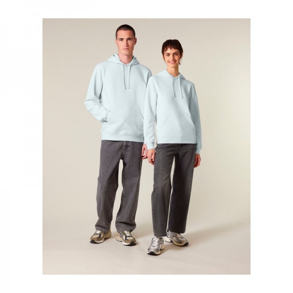 Drummer 2.0 unisex hoodie M Blue Ice