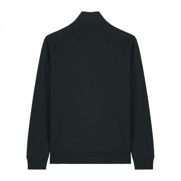 Trucker 2.0 unisex quarter zip sweatshirt 5XL Black