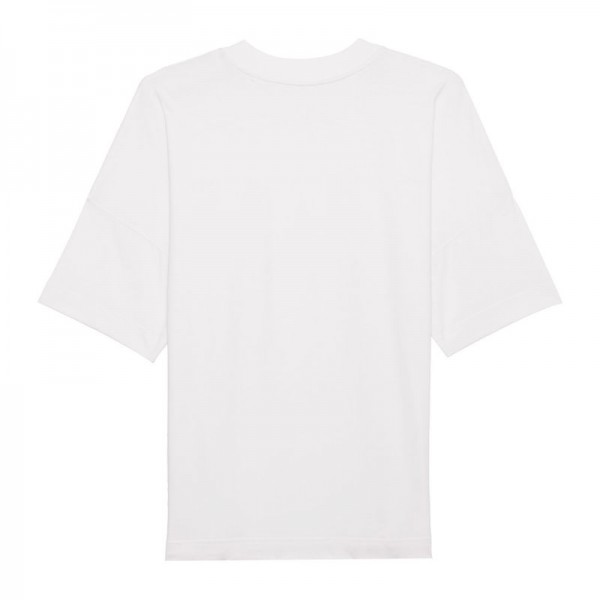 Blaster unisex oversized high neck t-shirt 2XS White