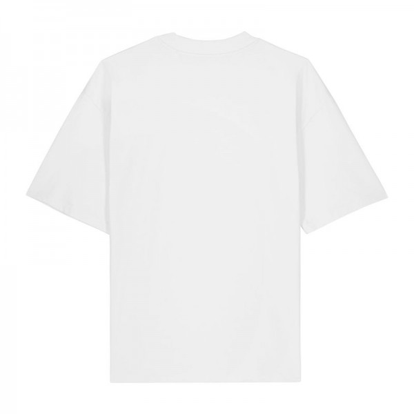 Blaster 2.0 unisex oversized high neck t-shirt XS White