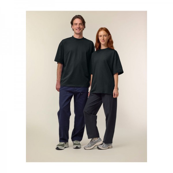 Blaster 2.0 unisex oversized high neck t-shirt L Black